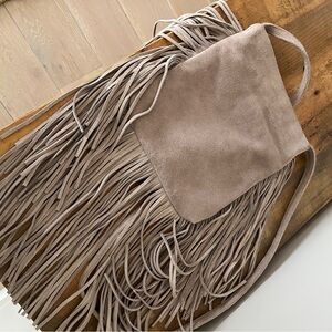 suede crossbody bag